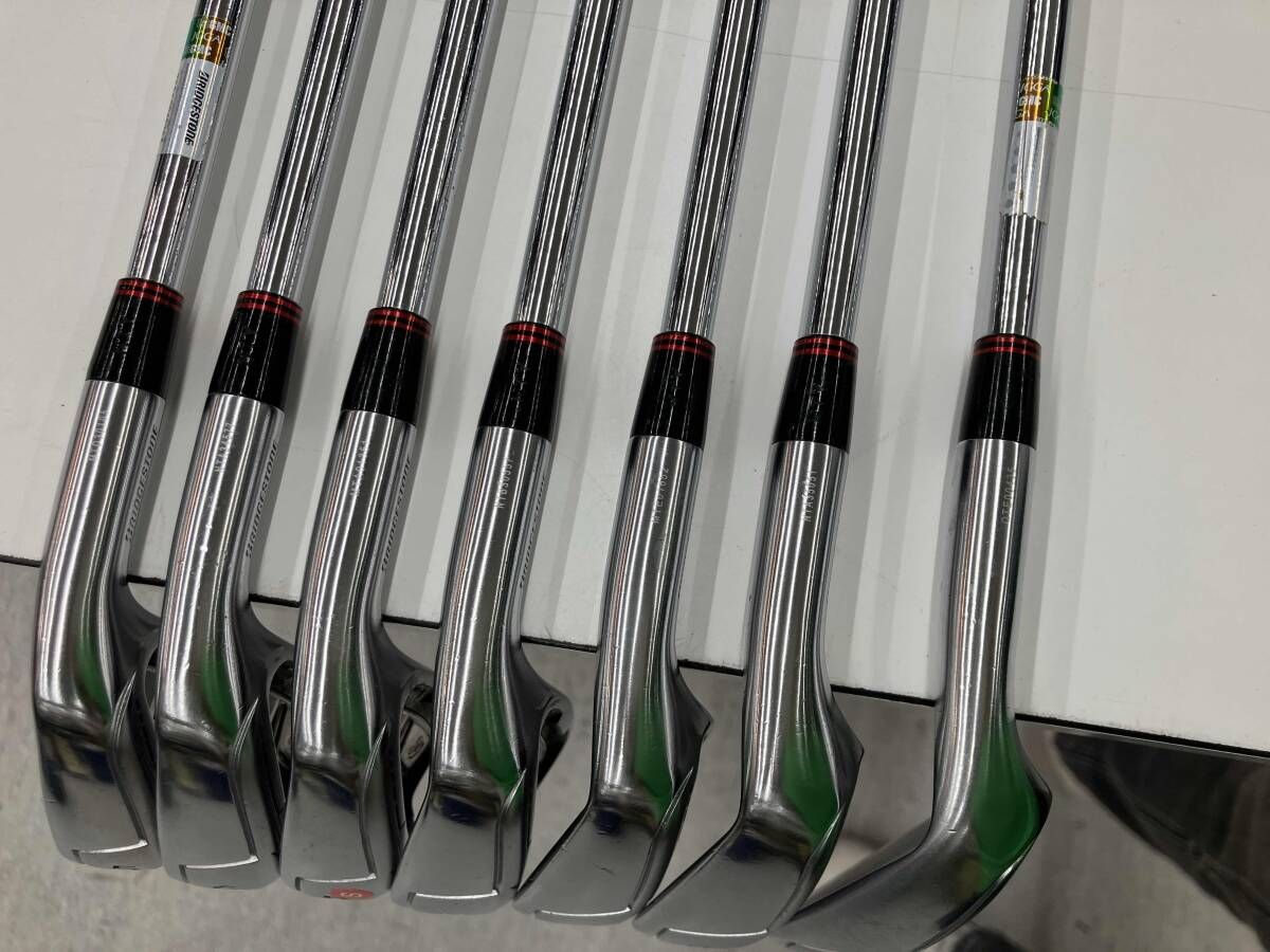BRIDGESTONE TOURSTAGE X‐BLADE GR 7本 アイアンセット/ FLEX違い有り/ 中古品