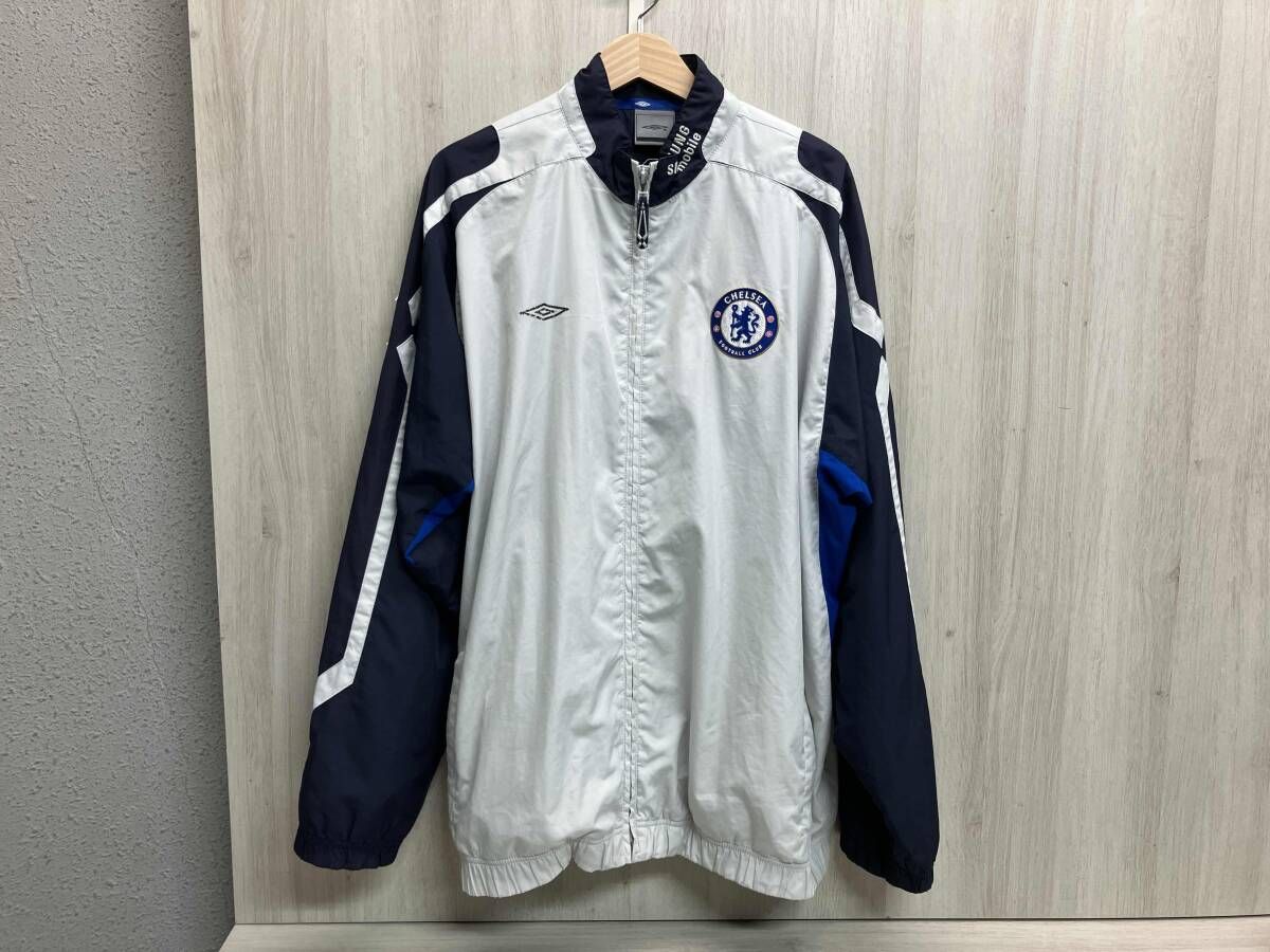 UNBRO アンブロ × CHELSEA 刺繍ワッペンロゴ サイズXXL デサント社
