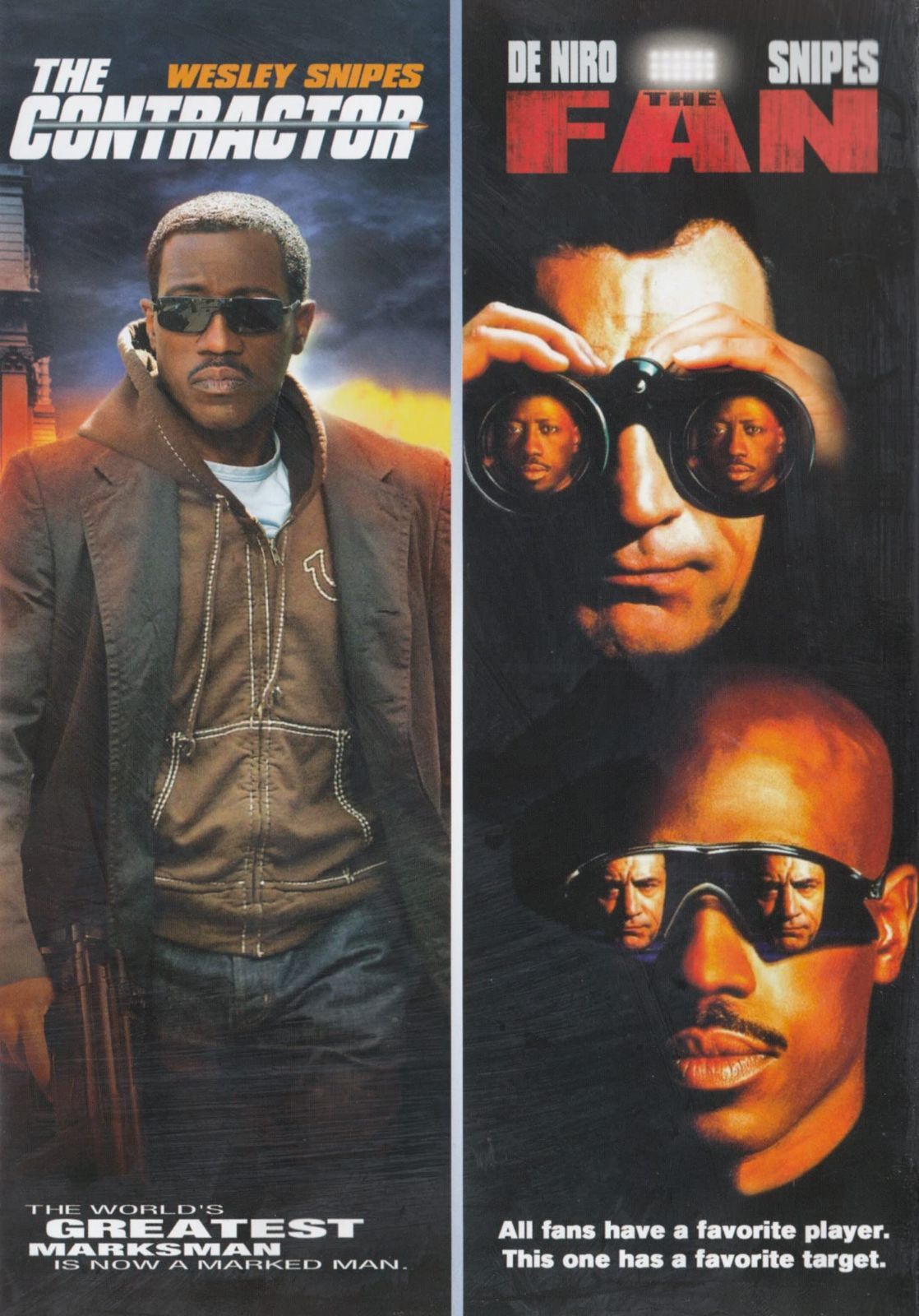 Wesley Snipes Double Feature: Fan & Contractor [DVD]