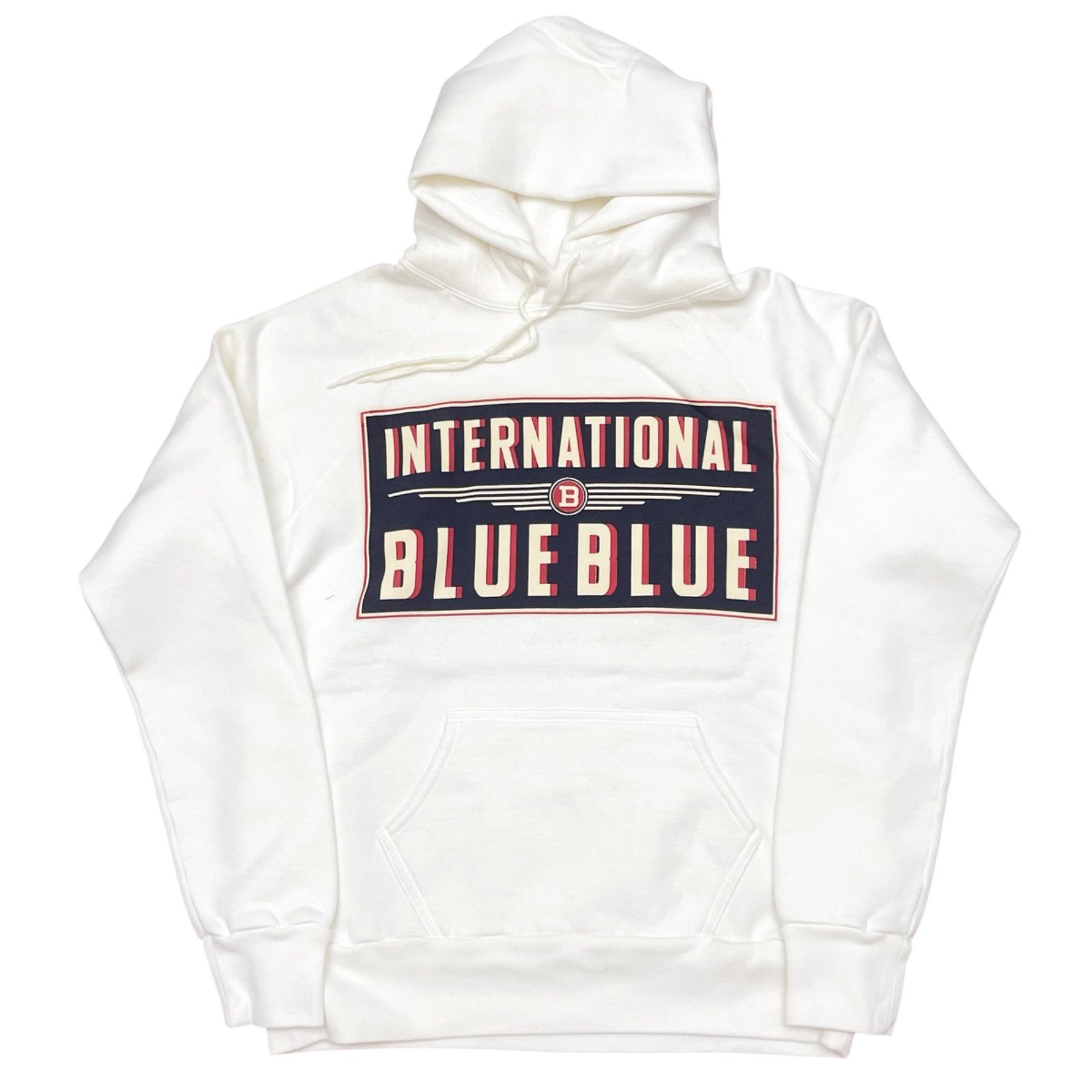 b 未使用品 Mサイズ BLUE/BLUE ブルーブルー スウェットパーカー