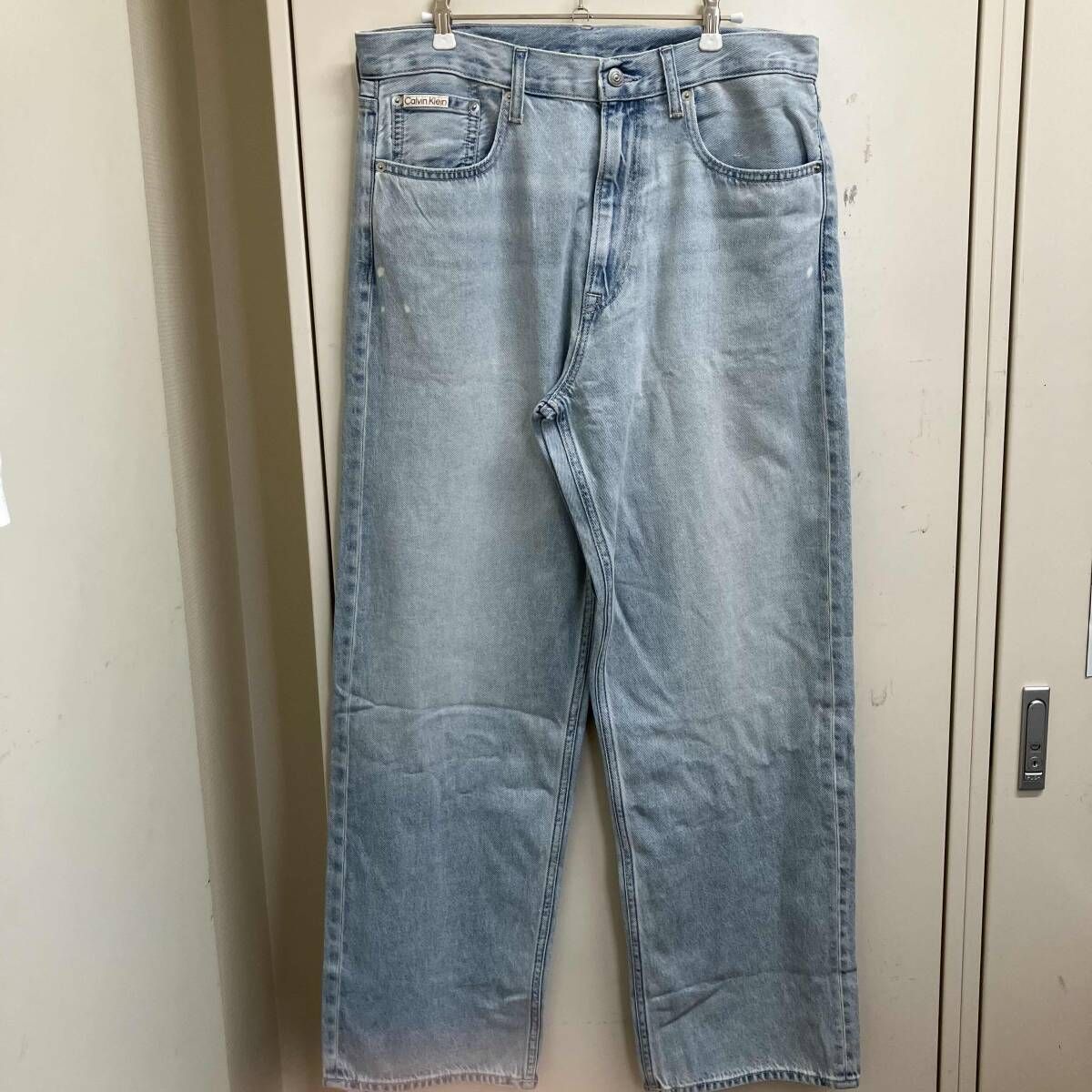 calvin klein BAGGY バギーヴィンテージジーンズ サイズ32×32 インディゴブルー カルバンクライン