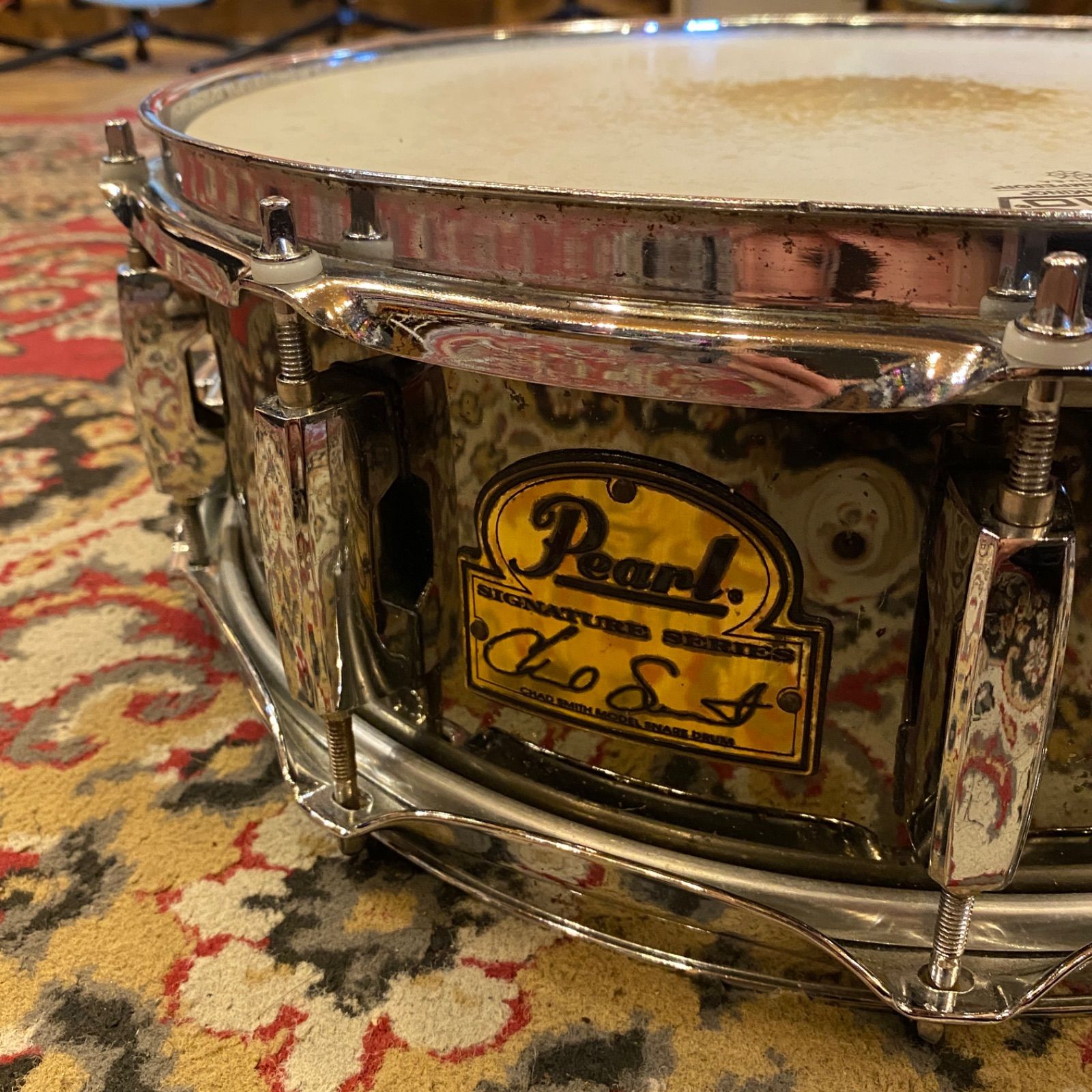 Pearl Signature Series チャド・スミス スネアドラム