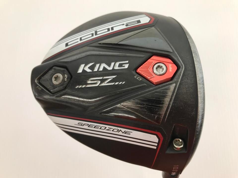 コブラ KING SPEEDZONE Black/White 10.5度 ATMOS Sフレックス ドライバー 中古【最短即日発送】