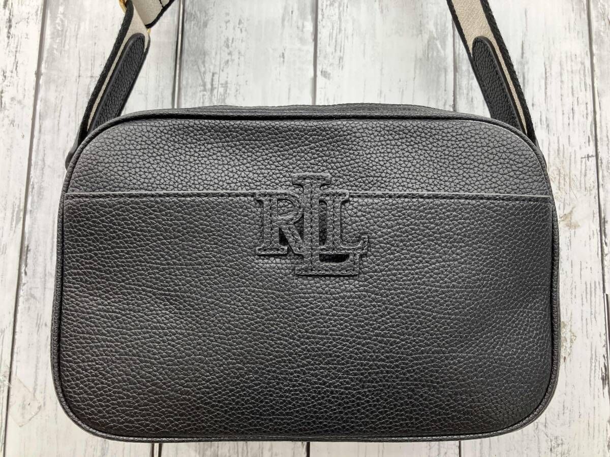 RALPH LAUREN ラルフローレン ショルダーバッグ ブラック