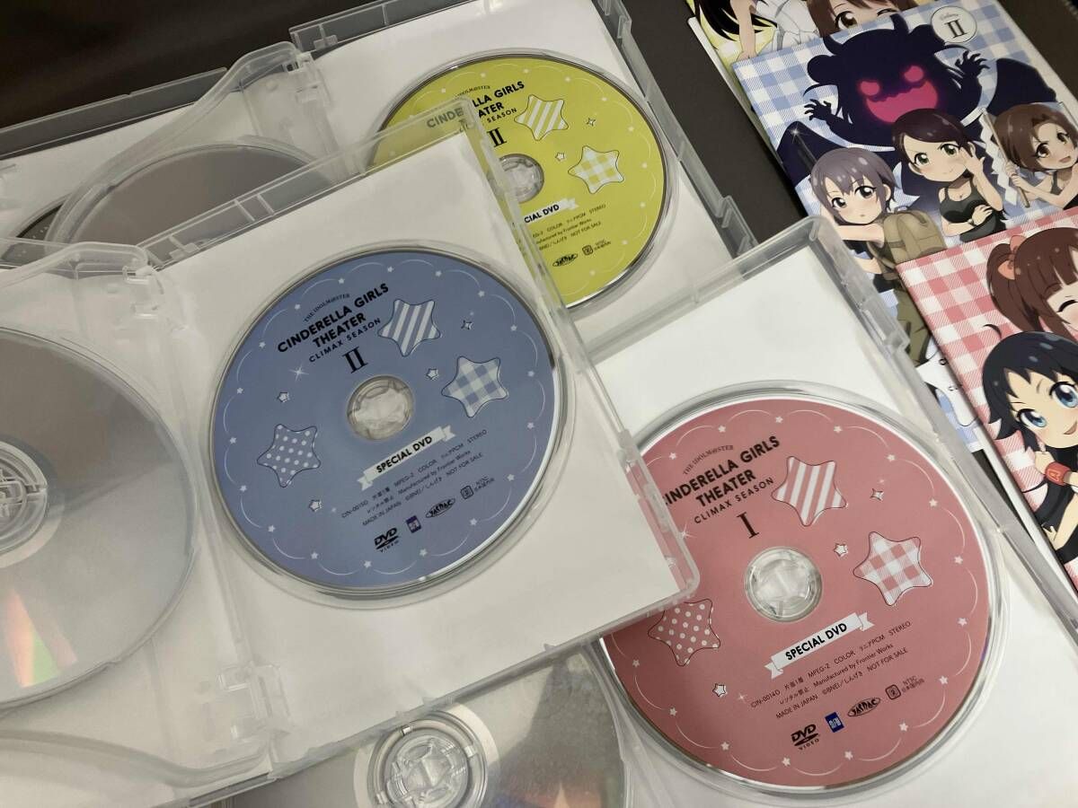 希少品　『チレラマ CHILLERAMA』 [DVD] 　廃版　セル版 DVD 【※※※】[全3巻ｾｯﾄ]ｱｲﾄﾞﾙﾏｽﾀｰ ｼﾝﾃﾞﾚﾗｶﾞｰﾙｽﾞ劇場 CLIMAX SEASON 第1