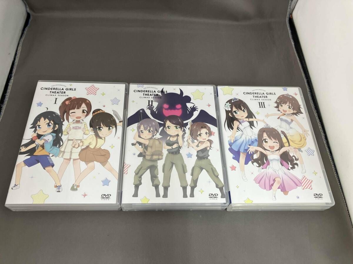 DVD 【※※※】[全3巻ｾｯﾄ]ｱｲﾄﾞﾙﾏｽﾀｰ ｼﾝﾃﾞﾚﾗｶﾞｰﾙｽﾞ劇場 CLIMAX SEASON 第1