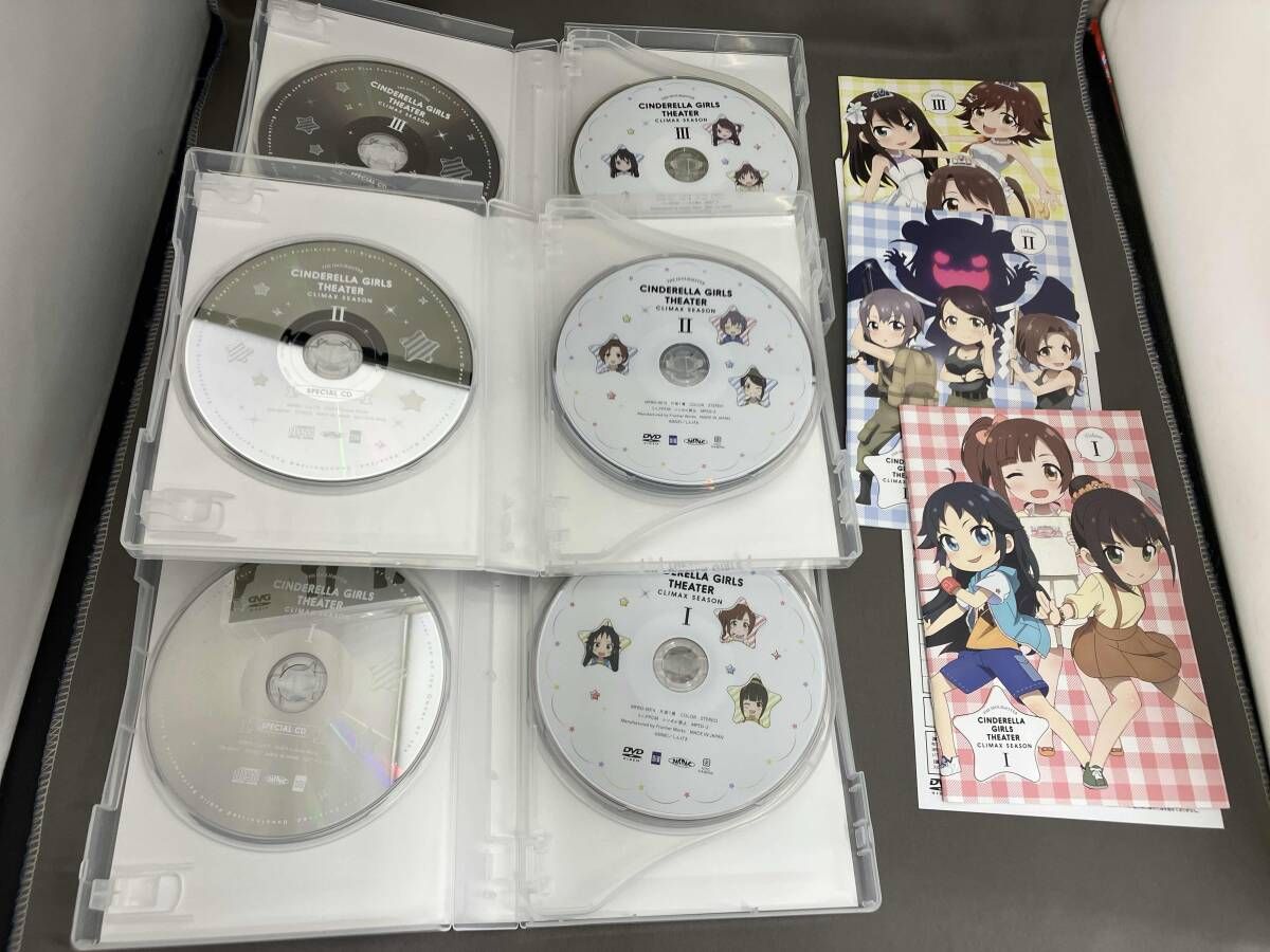 DVD 【※※※】[全3巻ｾｯﾄ]ｱｲﾄﾞﾙﾏｽﾀｰ ｼﾝﾃﾞﾚﾗｶﾞｰﾙｽﾞ劇場 CLIMAX SEASON 第1