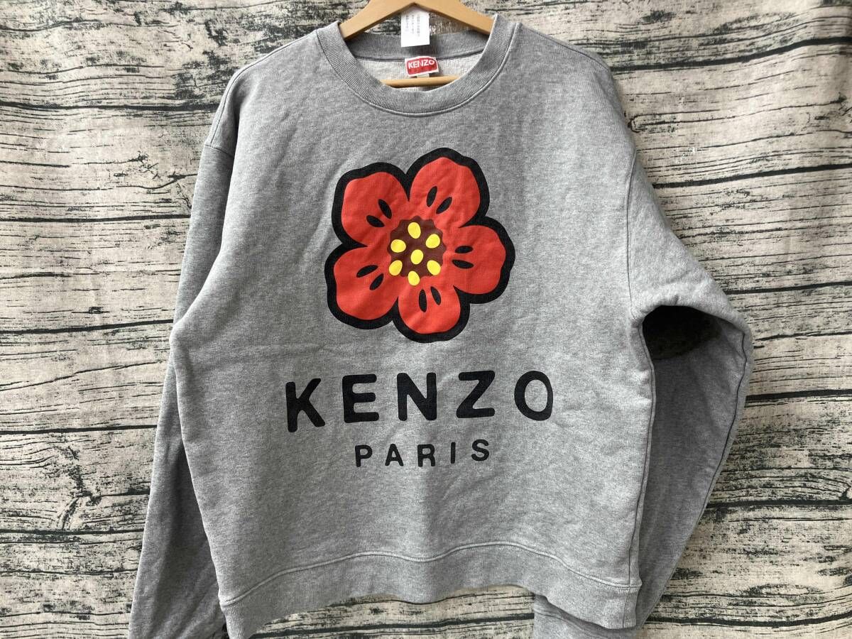 KENZO ケンゾー スウェット FC65SW4104ME BOKE FLOWER XLサイズ グレー 19,103円