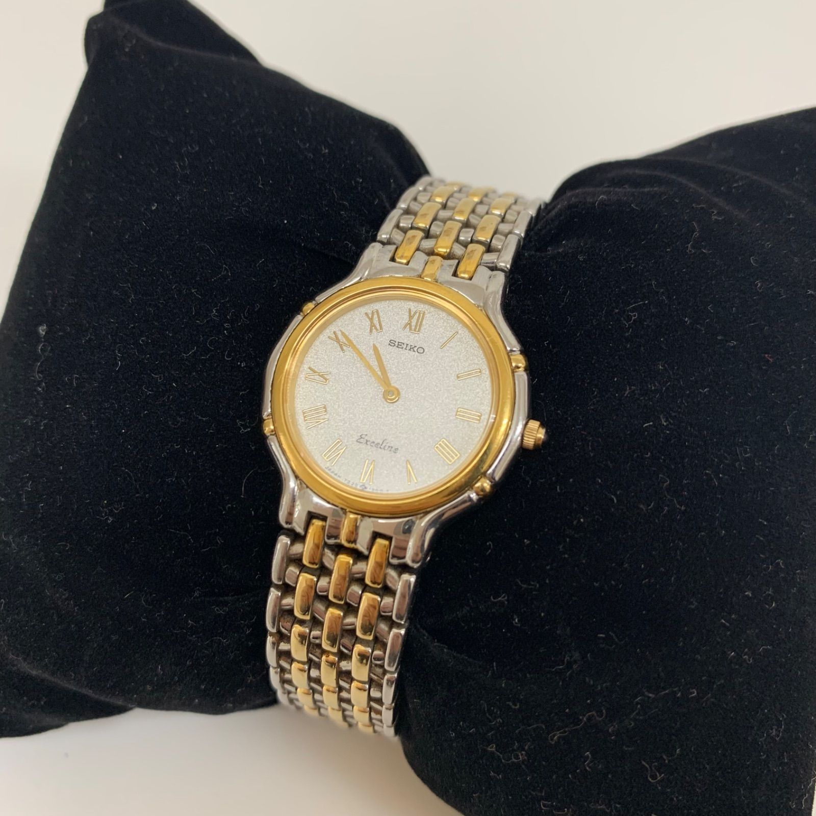 セイコー (SEIKO) エクセリーヌ　ヴィンテージモデル腕時計　C444④