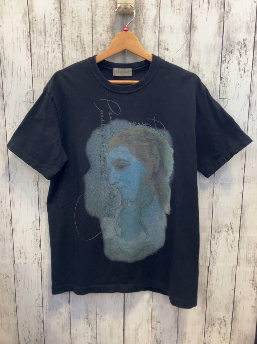 yohji yamamoto ヨウジヤマモト 半袖Tシャツ ブラック FG-T58-987 22SS 日本製