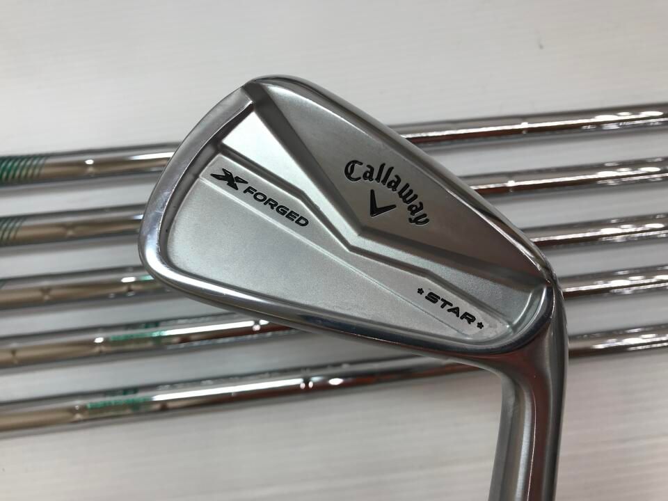 キャロウェイ　X FORGED STAR 2024　NSプロ950GH neo　Sフレックス　アイアンセット　中古　ゴルフドゥ！多摩ニュータウン店【最短即日発送】