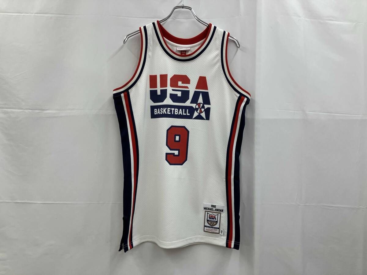 MITCHELL&NESS AUTHENTIC JERSEY ミッチェル&ネス オーセンティックユニフォーム マイケル ジョーダン 1992 サイズ40(M) ホワイト 通年