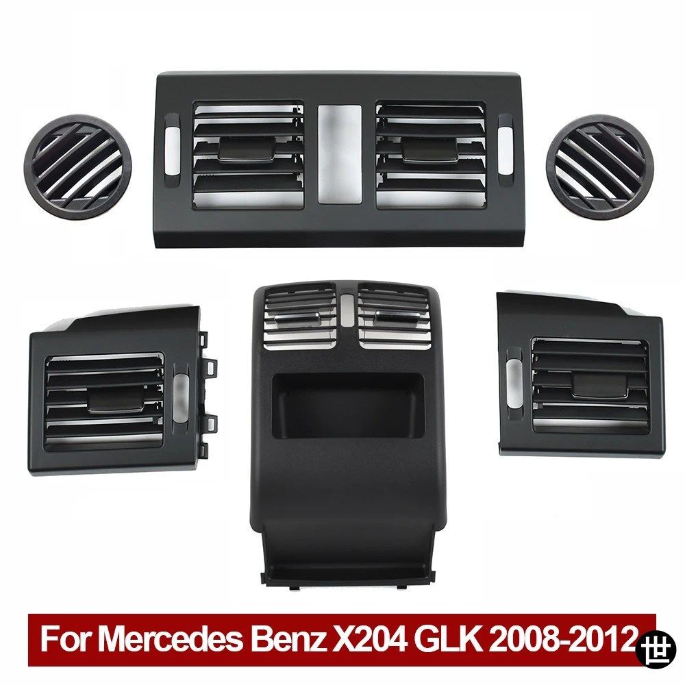 メルセデスベンツ GLKクラス X204 180 200 220 230 260 300 350 2008-2012用フロントダッシュボードリアエアベントグリルカバーパネル