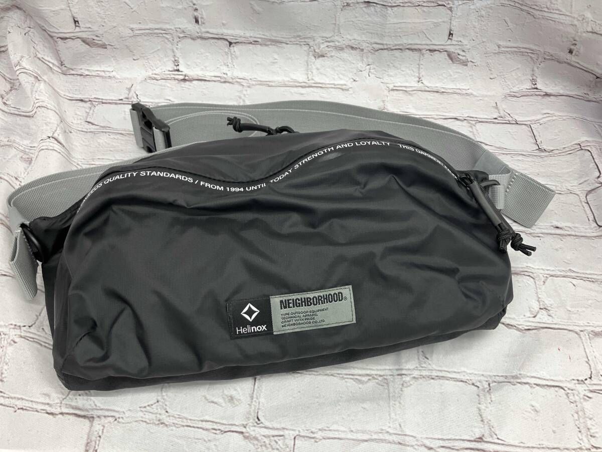 NEIGHBORHOOD ネイバーフッド/ショルダーバッグ/NH X HELINOX LITE HIP PACK 黒