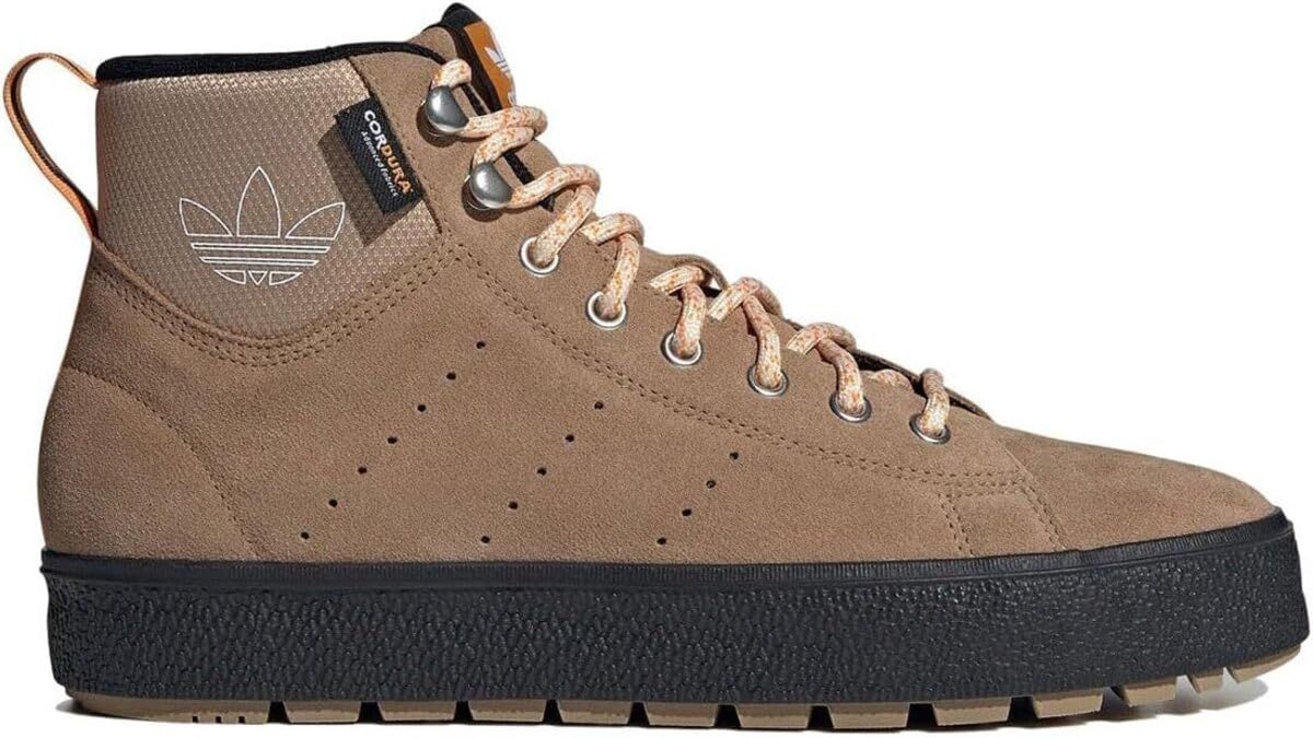 [アディダス] スタンスミス ミッド ウィンター STAN SMITH MID WINTER カードボード/カードボード/EQTオレンジ IF9276 24.0cm [24.0 cm]
