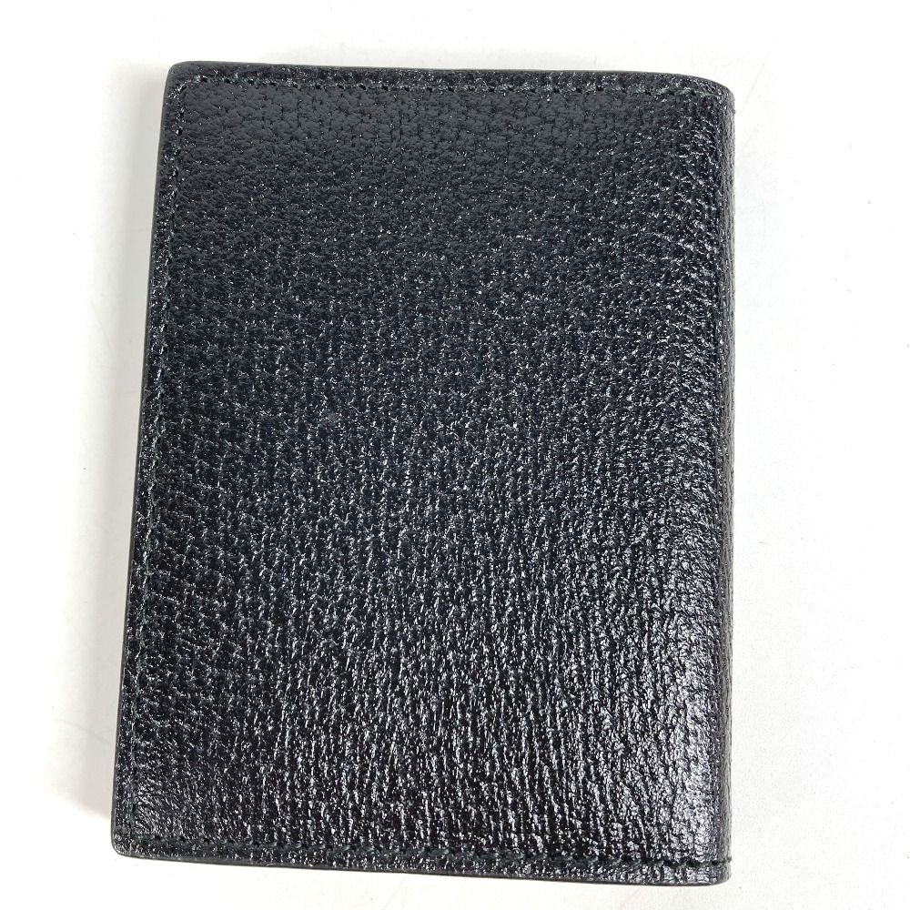 GUCCI GGロゴパターン GUCCI グッチ カードケース ダブルG GG ロゴ 428737 レザー ブラック