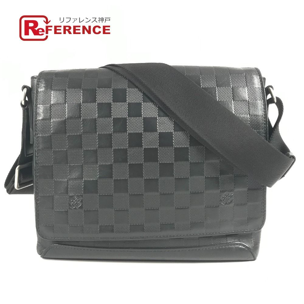 LOUIS VUITTON ルイヴィトン ショルダーバッグ ディストリクトPM ディストリクトPM N41033 ダミエアンフィニレザー オニキス ブラック
