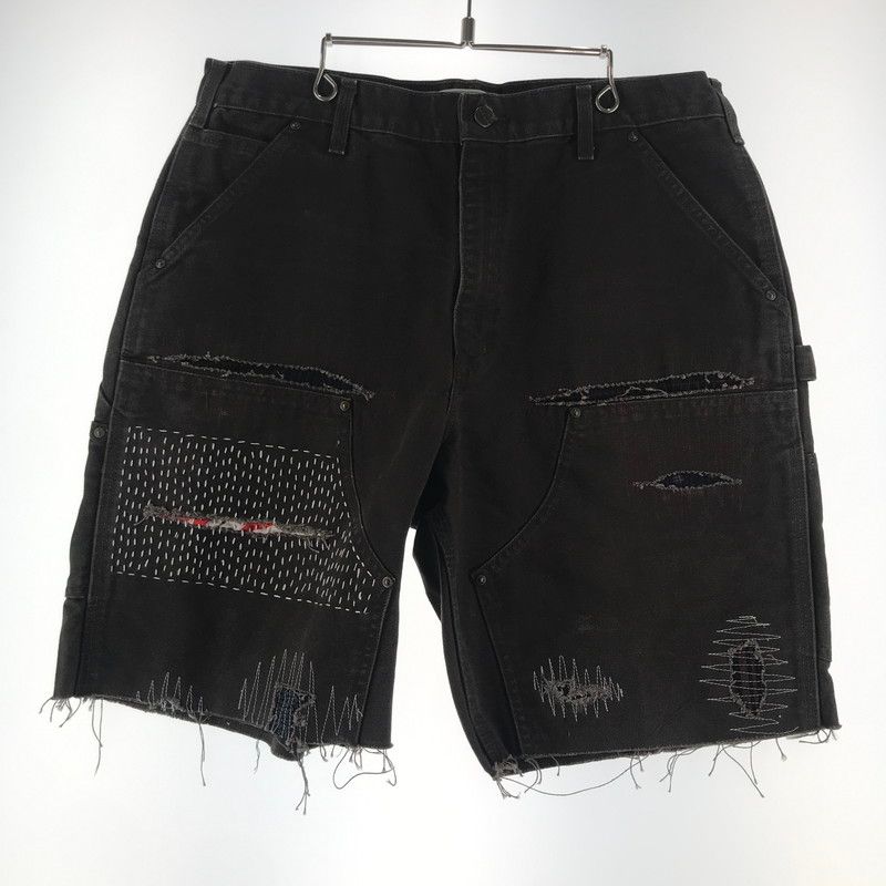 【中古品】 INNOCENCE イノセンス SHORT PANTS ショートパンツ 短パン BROWN.DENIM SIZE:34 ※品質タグ欠品 【153-260613-io-36-fuzh】