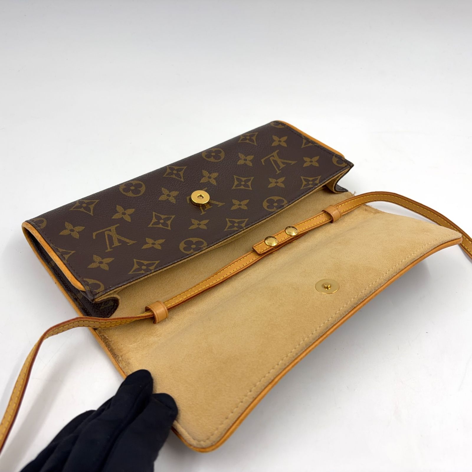 新着】LOUIS VUITTON ポシェットツインGM モノグラム モノグラム 