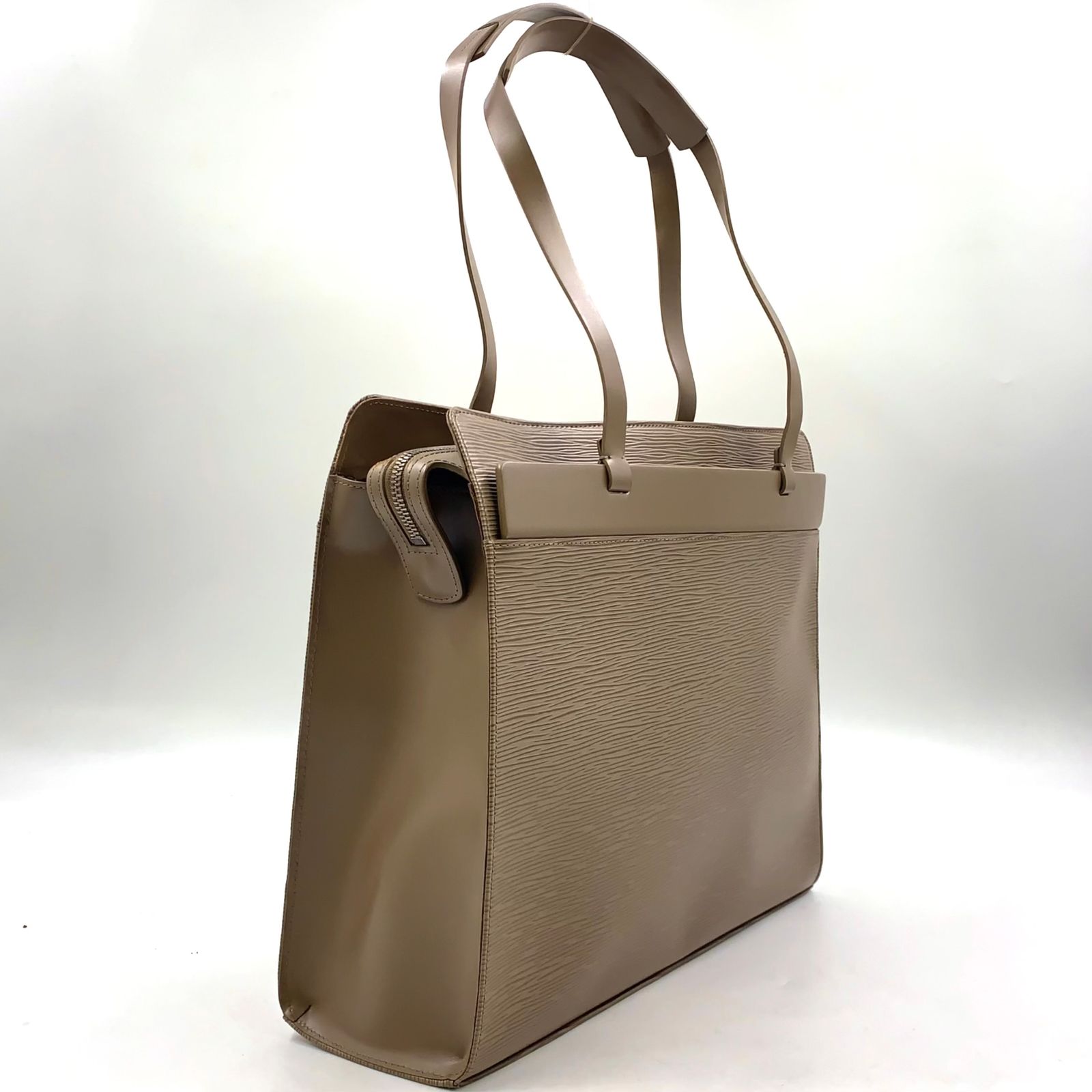 LOUIS VUITTON クロワゼットGM エピ エピ ペッパー レザー グレー