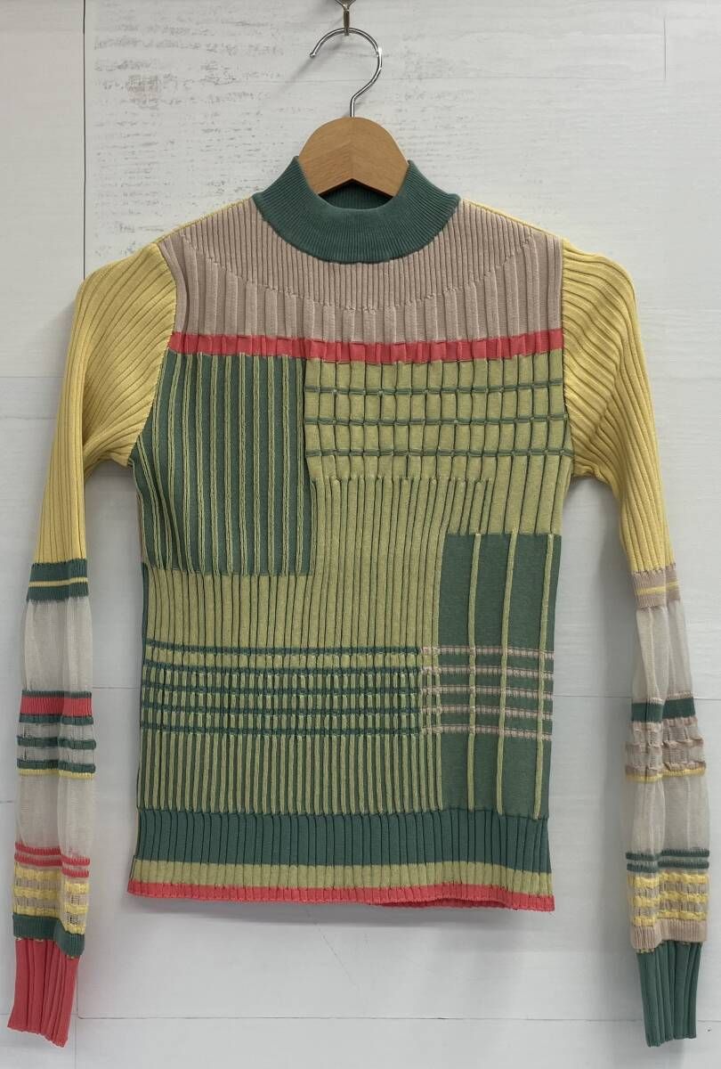 COQ KANAKO KAJIHARA／CONCORD RIB KNIT TOPS／長袖ニット／COQ-25AW-CM-01／コキュウ ／カナコ カジハラ