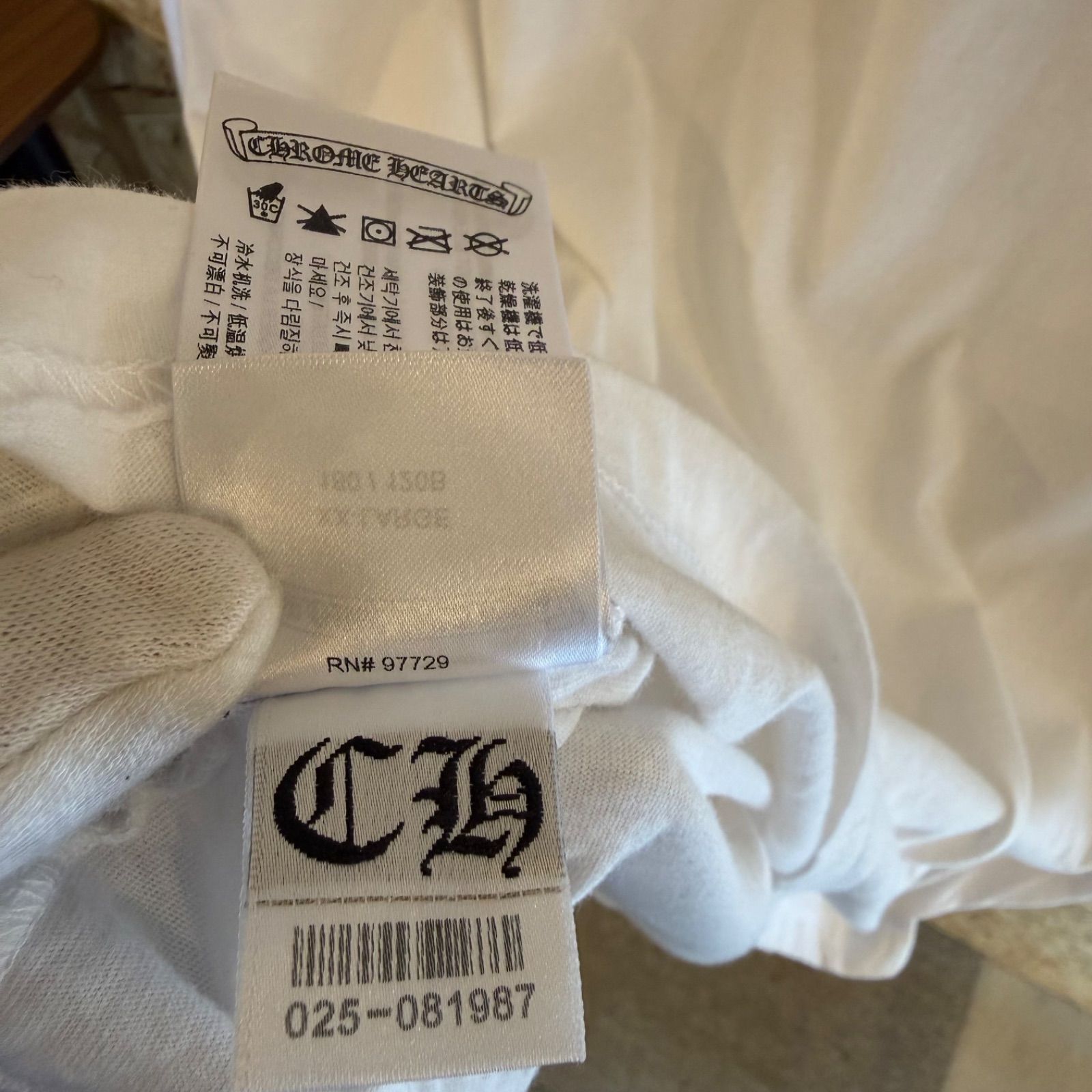 CHROME HEARTS ロングスリーブTシャツ　WH サイズXXL　美品