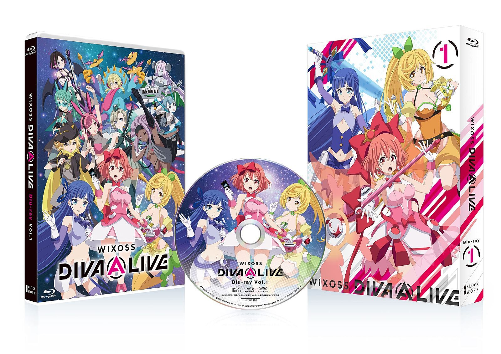 WIXOSS DIVA(A)LIVE<初回生産限定盤> Vol.1 [Blu-ray]