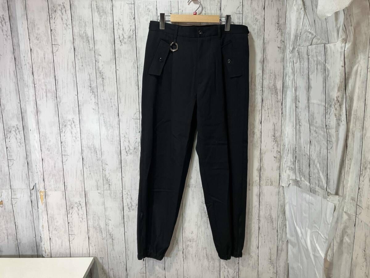Th products Italian military / wool gabardine pants Black サイズ2