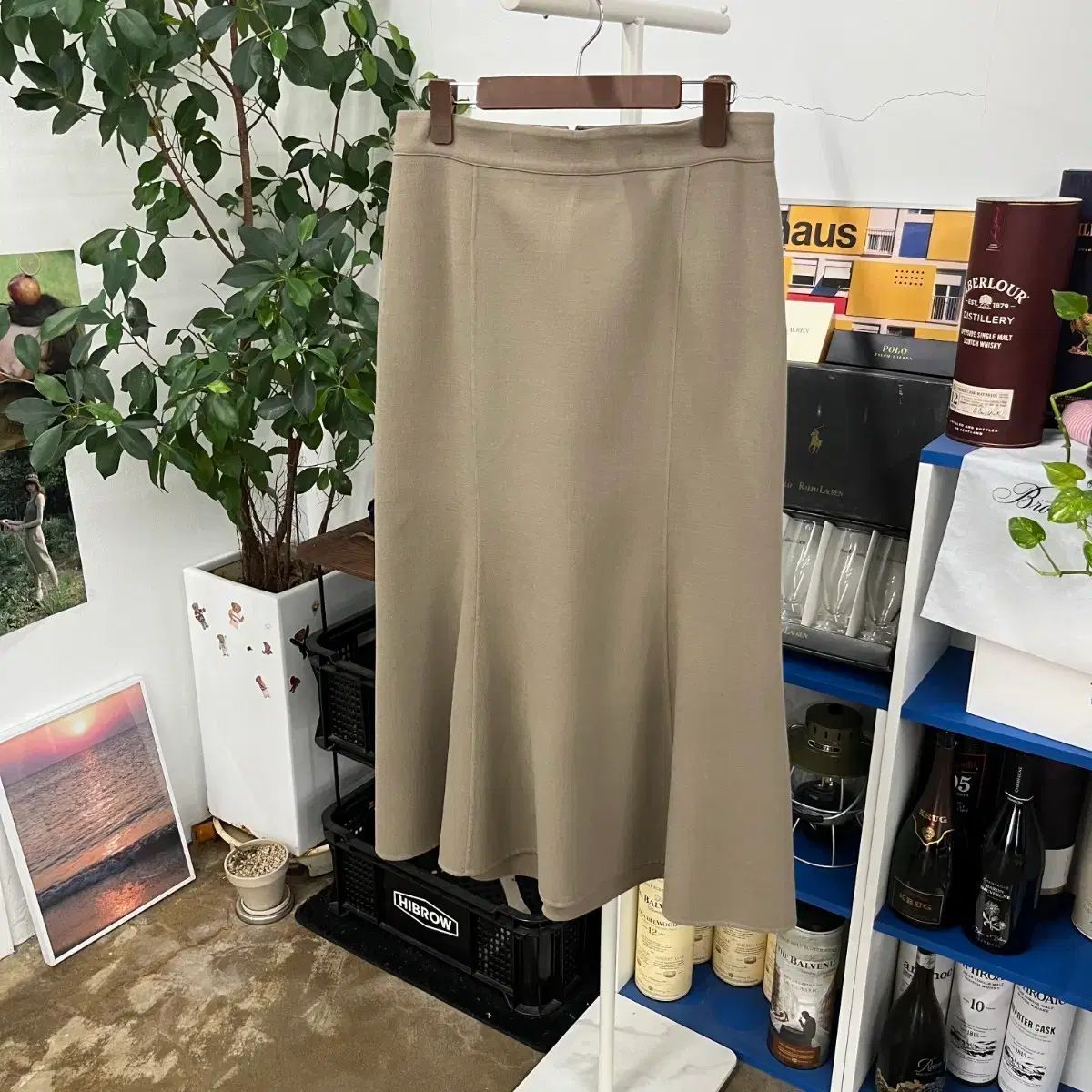 the CASHMERE ハンドメイド フレアスカート 67-98