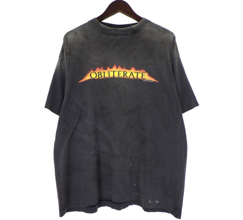 セントマイケル SAINT MICHAEL 25SS 【 SS TEE OBLITERATE SM HR8 0000 013 】 オブリテレイト プリント 半袖 Tシャツ 50937
