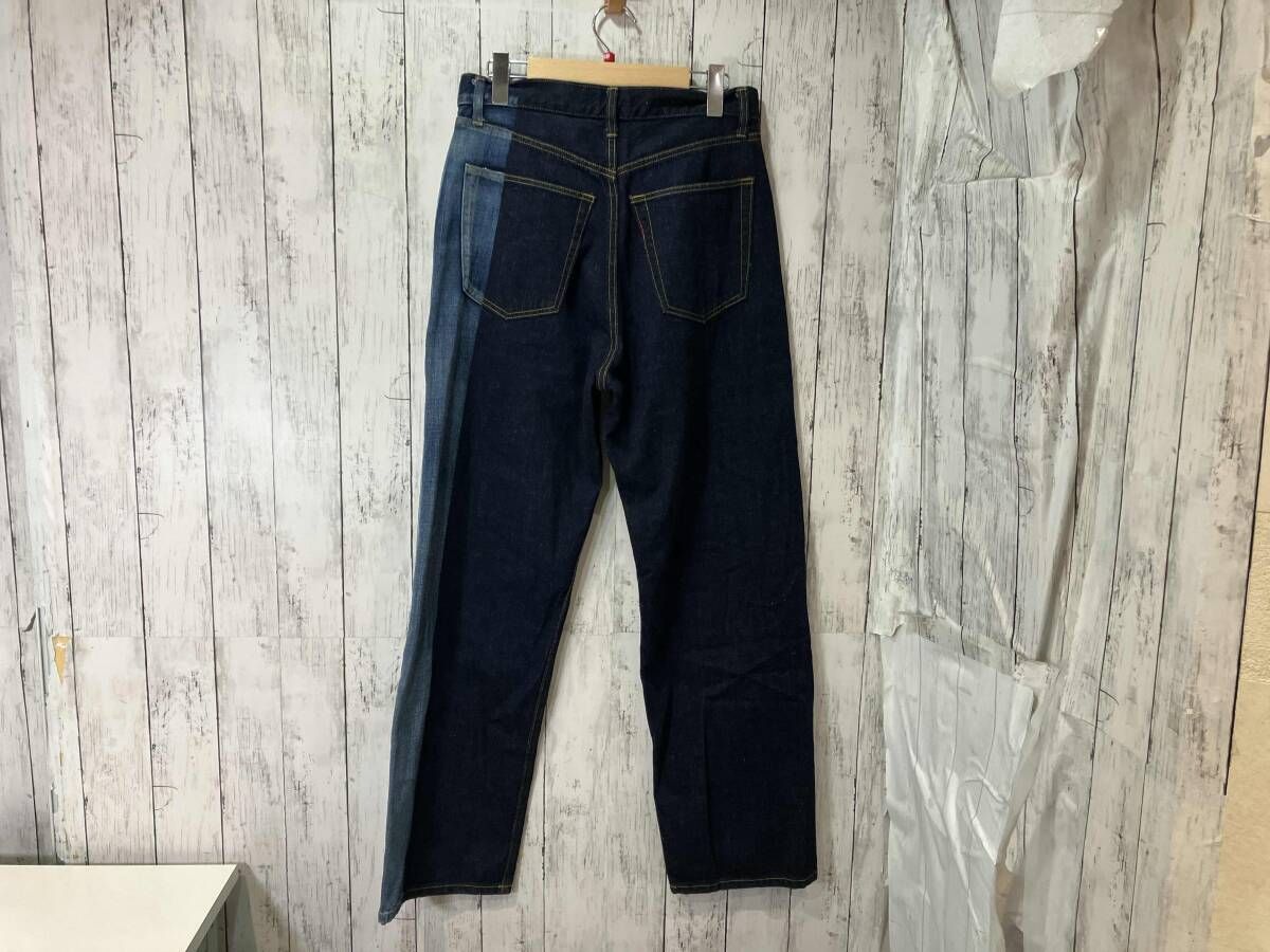 yoke 24AW Laser Processed Denim Wide Straight Pants YK24FW0790P 