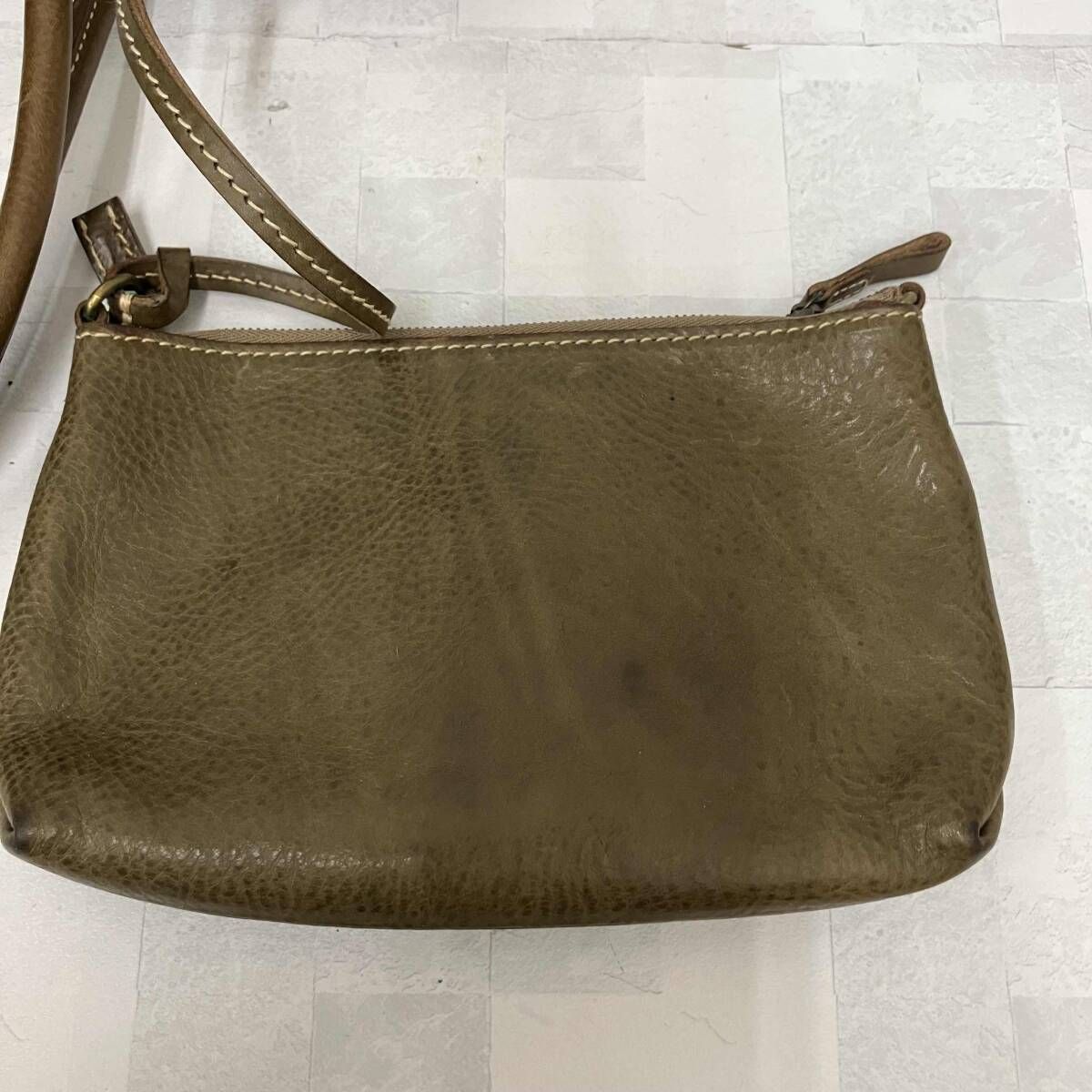genten ゲンテン トートバッグ 工具ロゴ 工具刻印 レザートートバッグ