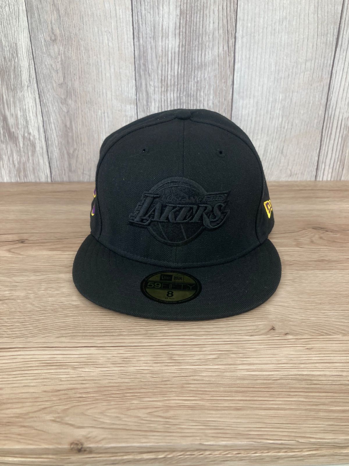 NEW ERA ニューエラ LA レイカーズ NBA キャップ ブラック パープル 63.5㎝ 平塚店 衣料品