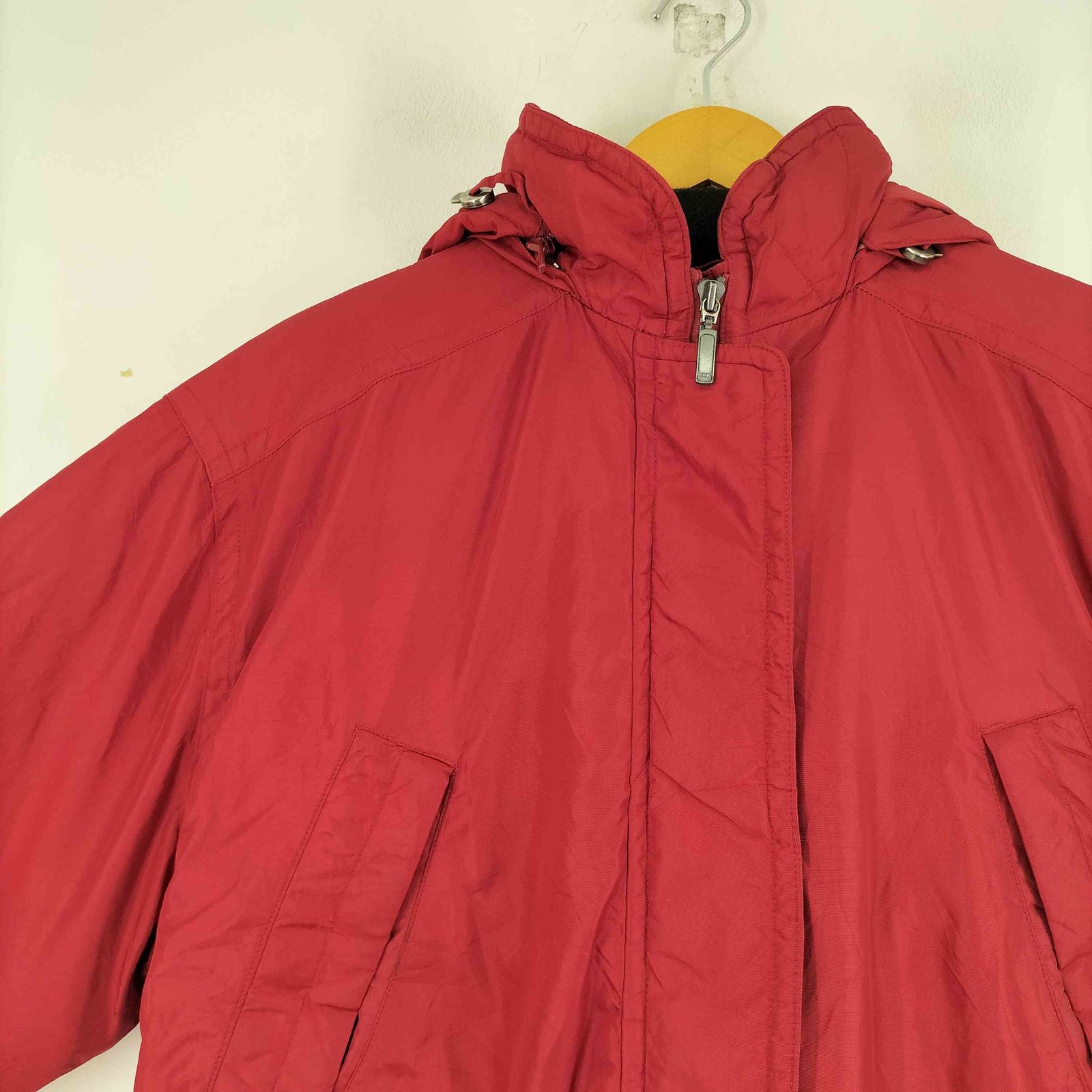 エディーバウアー Eddie Bauer 90S 白タグ 中綿 フーデッド コート 