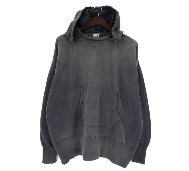 セントマイケル SAINT MICHAEL × ベルベルジン BerBerJin 25AW 【 BB AFTER HOODED HOODIE SM HR1 0000 C54 】 ヴィンテージ 加工 プルオーバー スウェット パーカー 50941
