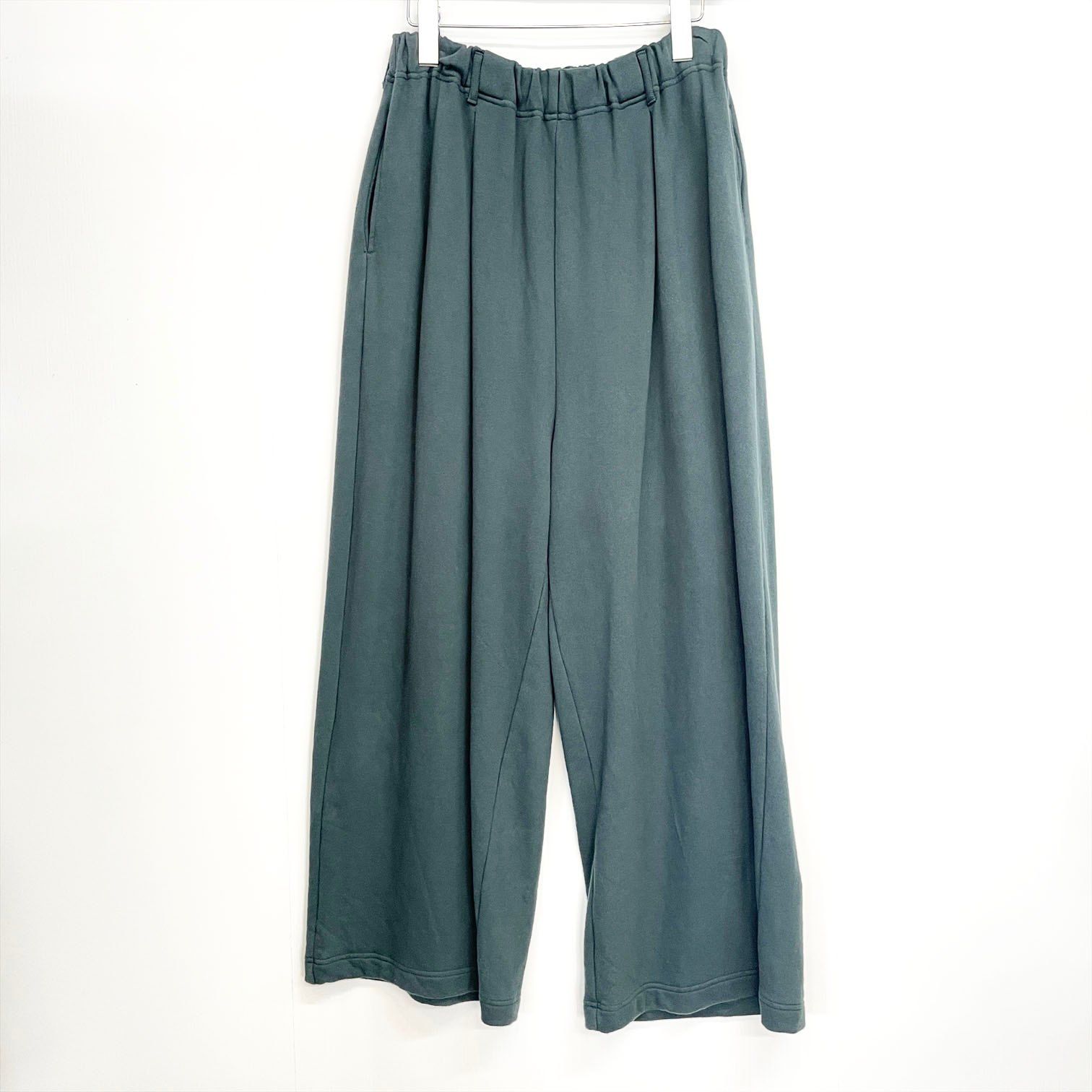 Dulcamara ドゥルカマラ ワンタック SW パンツ スウェット ワイド Ks6-21