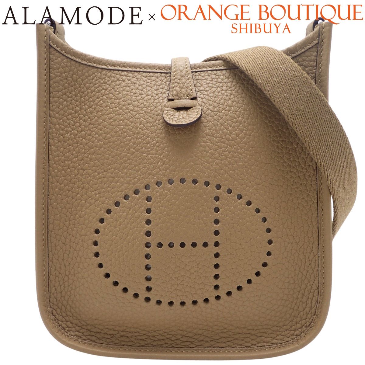 【新品】HERMES(エルメス) エヴリンTPM デュンヌ サンドベージュ トリヨンクレマンス シルバー金具 ショルダーバッグ レディース 40802202229【アラモード】