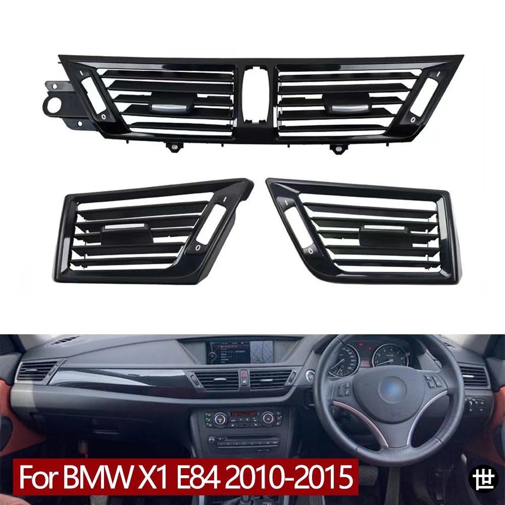 右ハンドル車用ダッシュボードエアコングリルパネル BMW X1 E84 2010 - 15