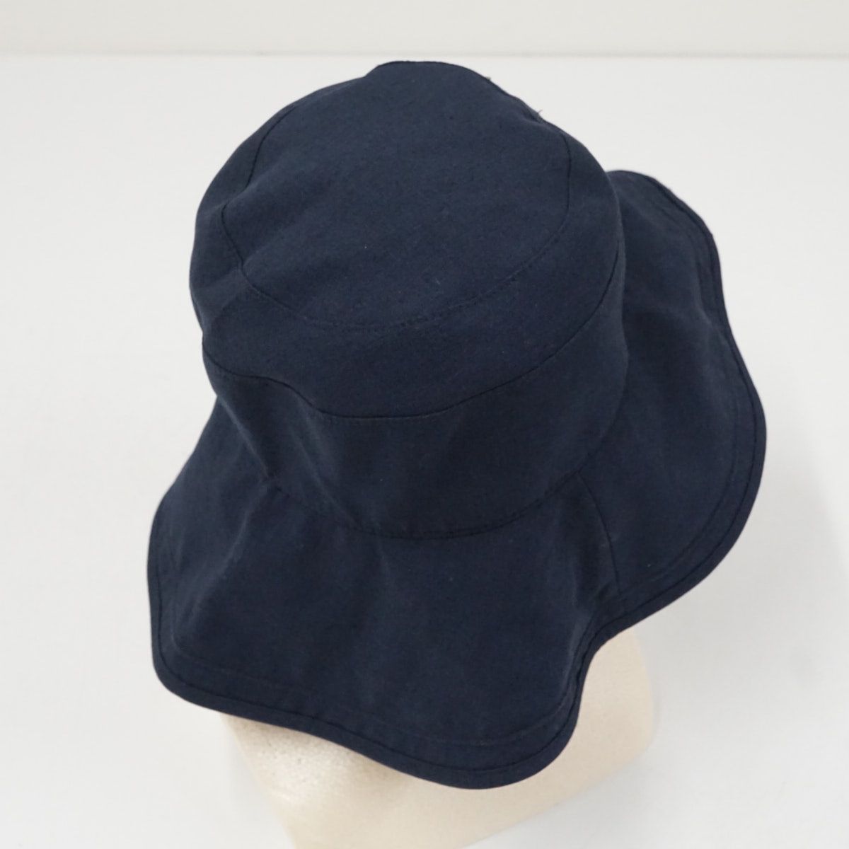 芦屋ロサブラン プレーンハット USED美品 完全遮光 つば裏遮光 遮熱 UV
