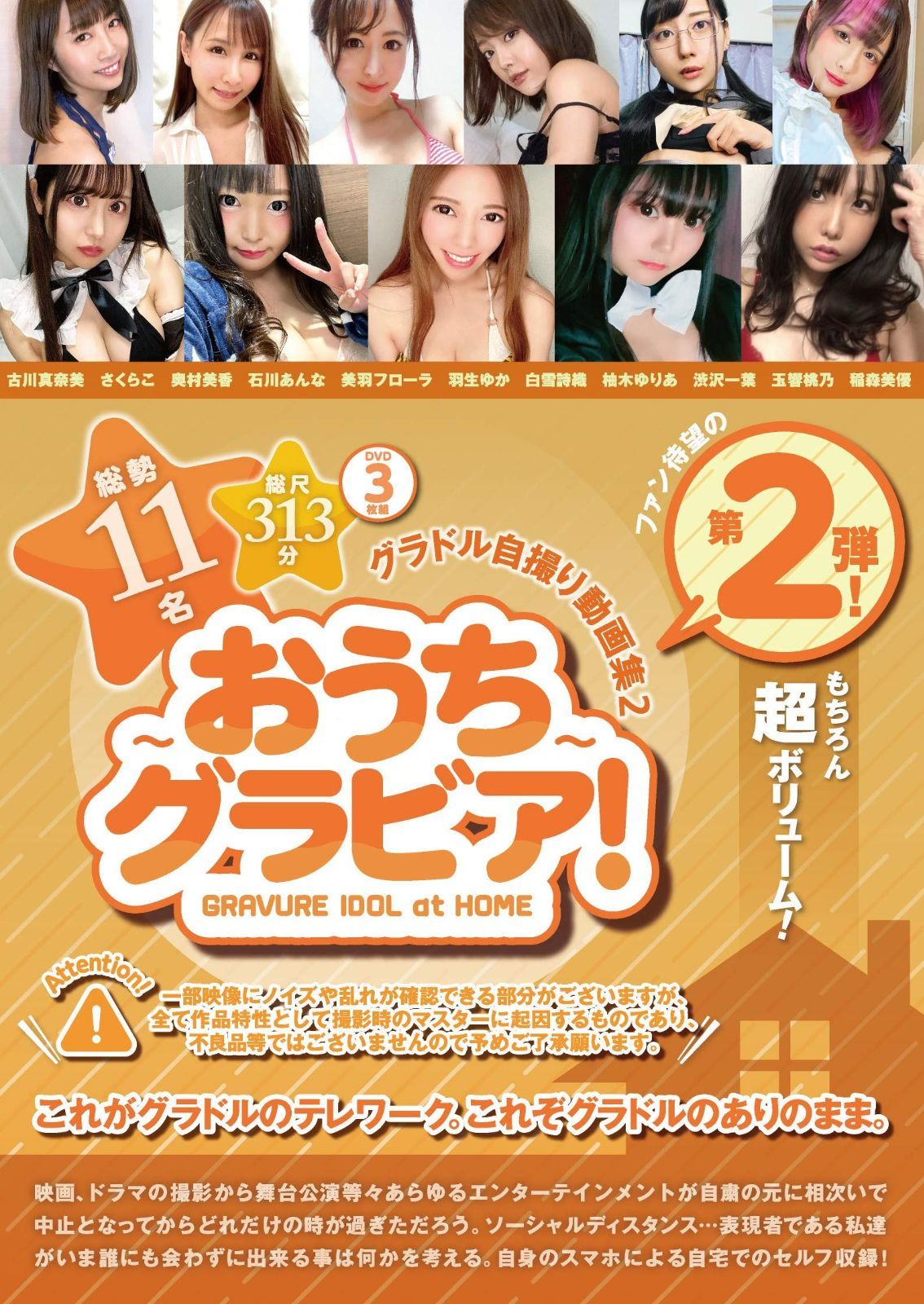 グラドル自撮り動画集2~おうちグラビア! ~ CLASSICA [DVD]