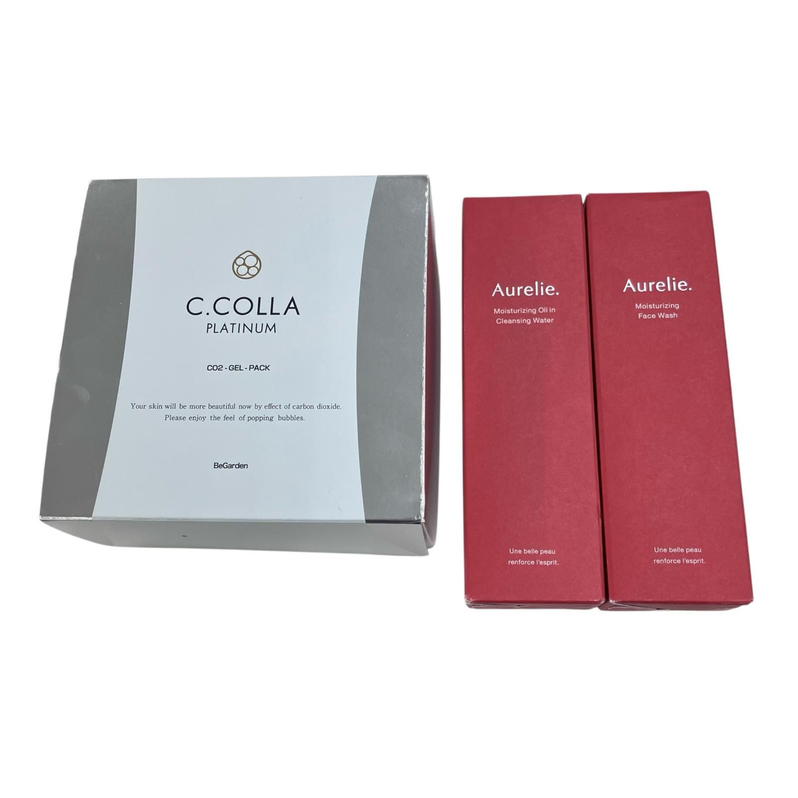 186000 現状品 オレリーメイク落としu0026洗顔料 C．COLLA パック 3点 