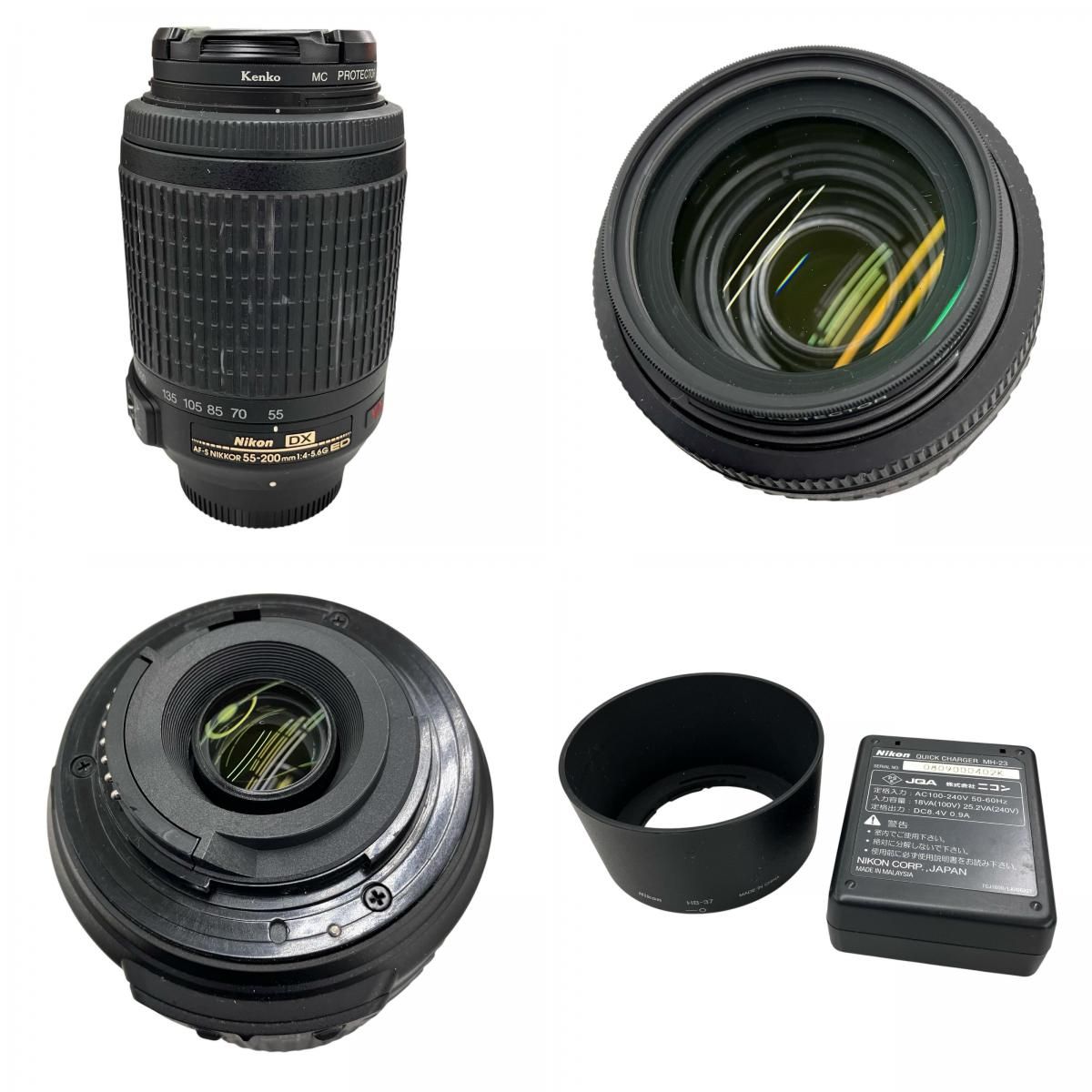 186000 動作確認済み Nikon ニコン デジタル一眼レフカメラ D60＋