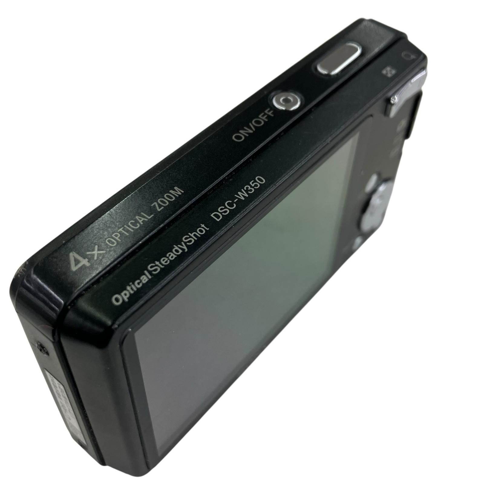 186000 sonny ソニー Cyber-shot DSC-W350 ブラック 本体 Carl Zeiss