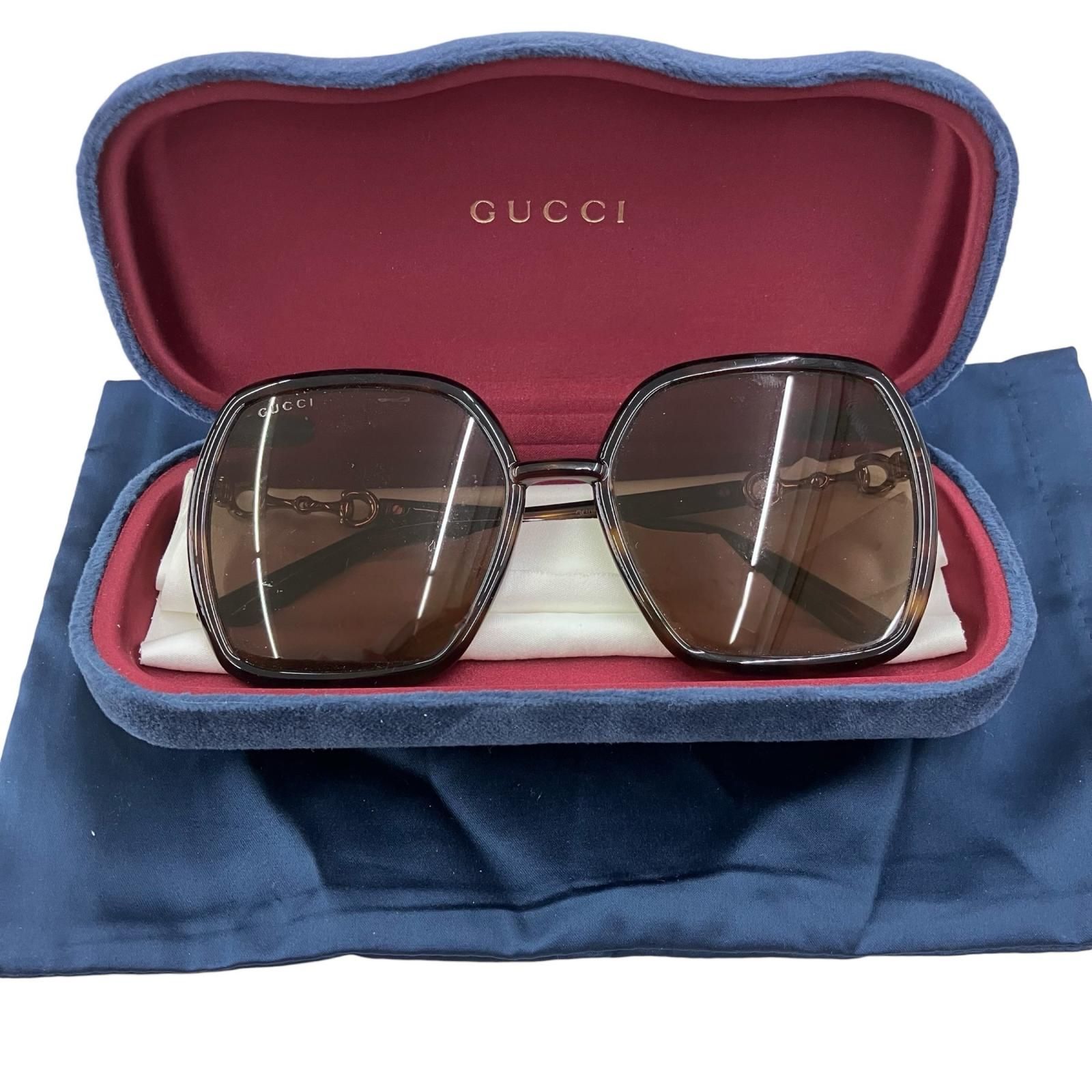 186005 現状品 GUCCI グッチ サングラス　ホースビット