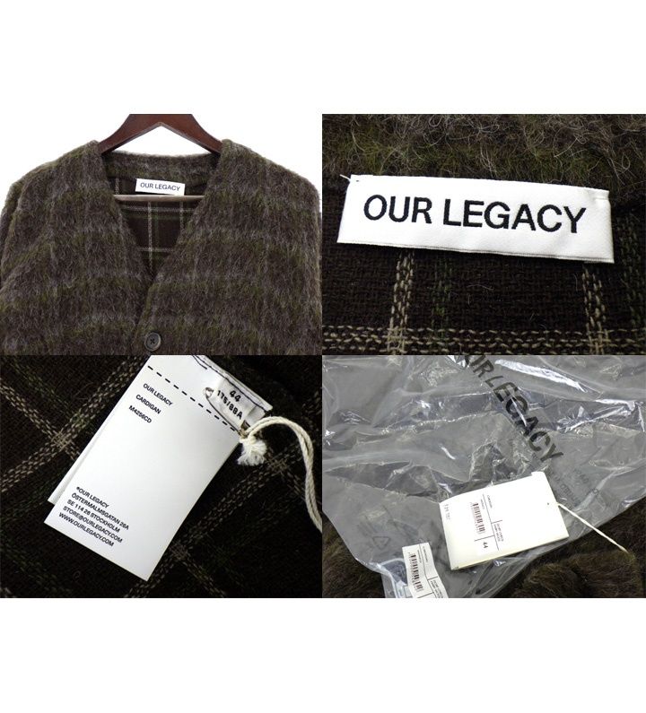アワーレガシー OUR LEGACY 25AW 【 Dorf Check Hairy Wool 】 総柄