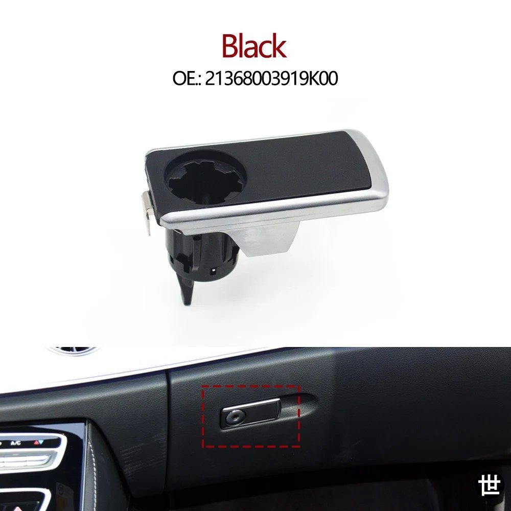W213 W257 W238 メルセデスベンツ E CLSクラス E320 E400 CLS350 CLS450用カーグローブボックスハンドルカバーリッドロックツールボックス