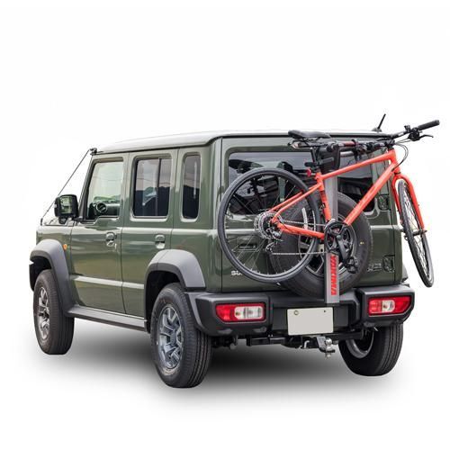 サイクルキャリア 背面 自転車キャリア 2台積み YAKIMA 正規品 スペアライド　ジムニー ジムニーシエラ ジムニーノマド