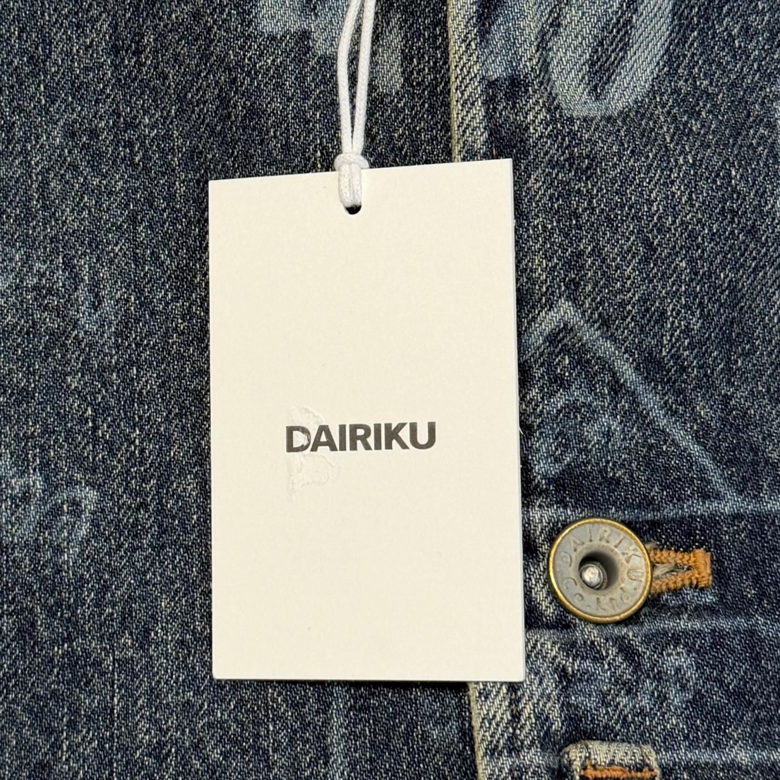 参考上代89100円 未使用 DAIRIKU 25AW TATTOO Laser Printed Draiping 