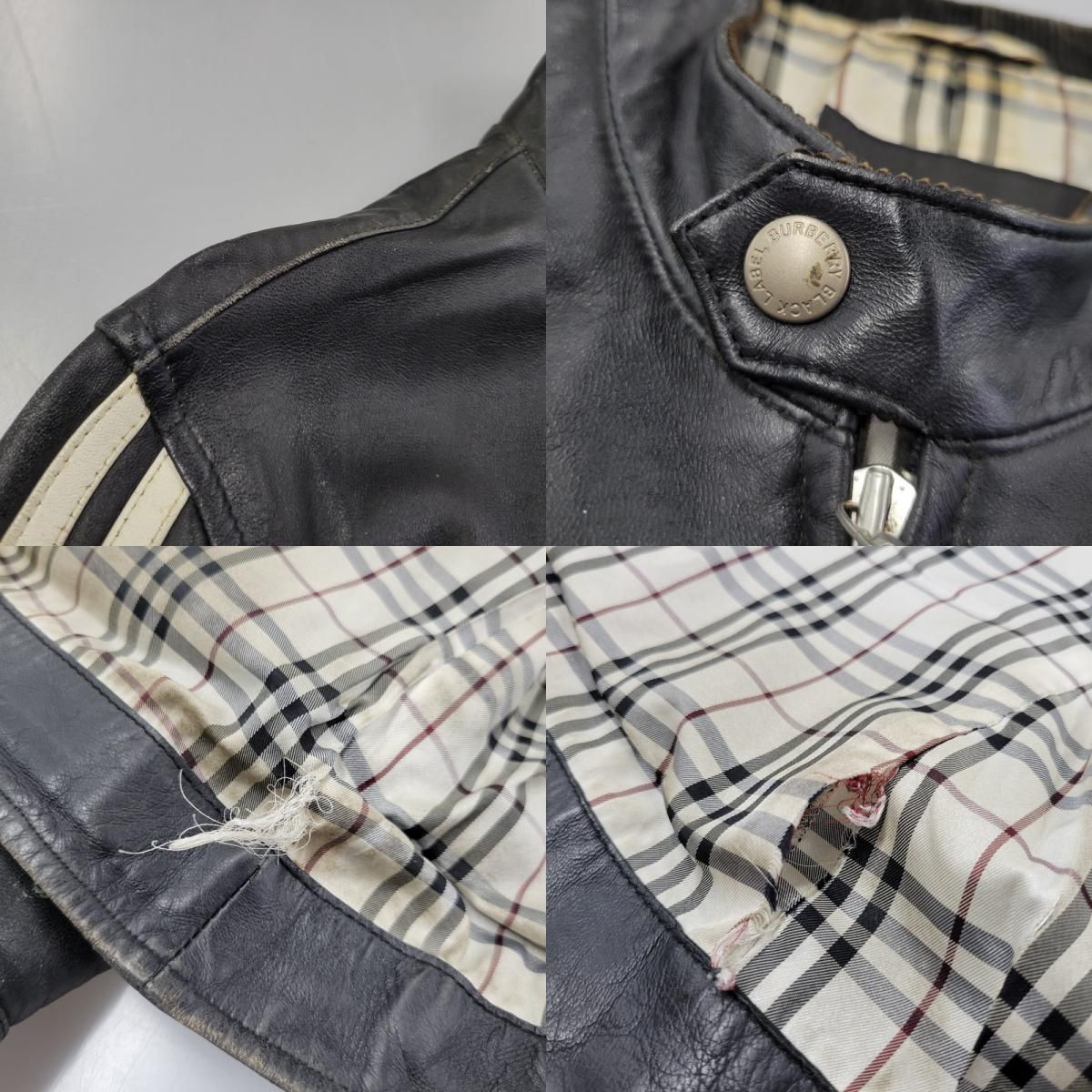 現状渡し品】 BURBERRY BLACK LABEL バーバリーブラックレーベル BMP07 