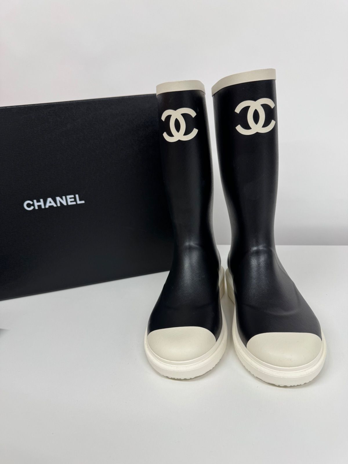 CHANEL ブーツ　サイズ38